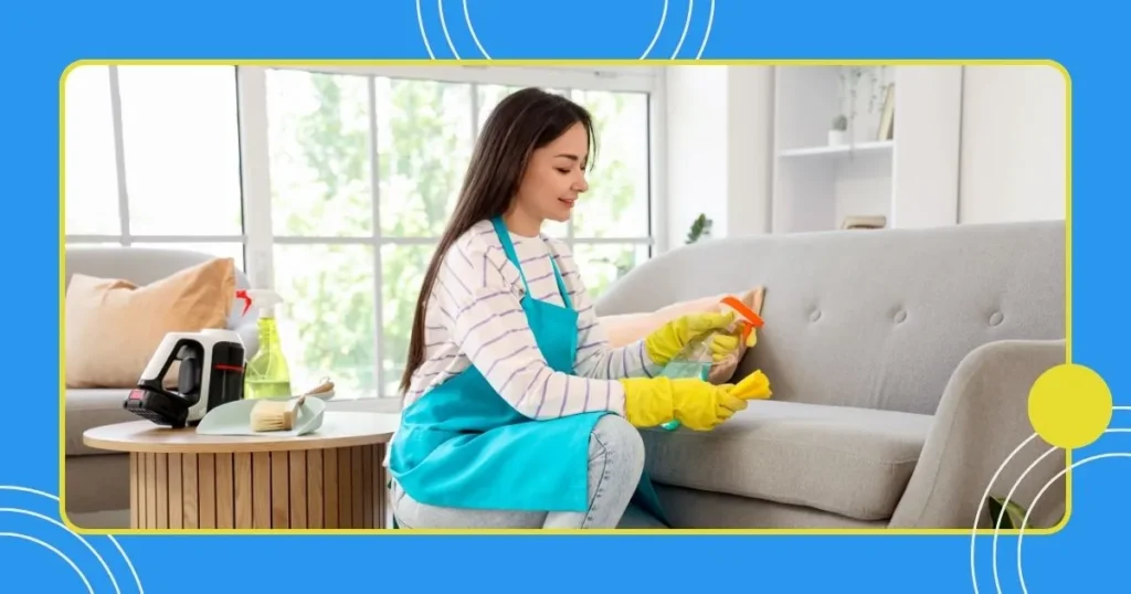 how to clean my sofa at home